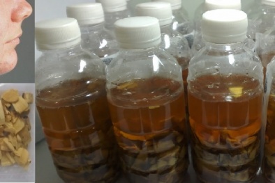 Tróc da và dị ứng vì rượu trị mụn